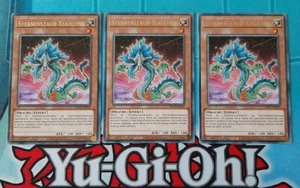 YuGiOh 3x Sternenstaub-Xiaolong - KIKO-DE033 - Rare 1.Aufl. - King`s Court EN/NM - Bild 1 von 4