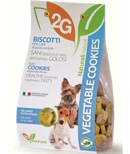 Galletas vegetales Biscotti per cani alle verdure croccanti e 100% naturali 350g  - Imagen 1 de 1