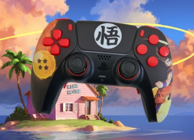 PS5 Scuf Controller DualSense Playstation 5 Dragonball Design Pro Paddle Umbau - Bild 1 von 4
