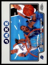 2008-09 Topps Chrome #8 Carlos Boozer Utah Jazz
