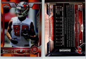 Kenny Bell 2015 Topps Chrome Orange Refractor #129 Buccaneers RC - Picture 1 of 1