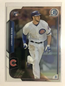 2015 Bowman Chrome KRIS BRYANT #200 - RC - Chicago Cubs - A124 - Qty - Picture 1 of 2