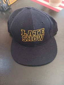 Late Show David Letterman Ebbets Field Flannels Wool Hat Cap Fitted 7 1/2 NWOT - Picture 1 of 13