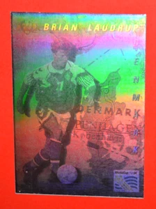 Upper Deck Fußball WM World Cup 1994 USA/Preview 93-Brian Laudrup Holo Dänemark - Bild 1 von 3