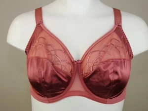 Elomi 4030 Cate Side Support Full Coverage Unlined Underwire Bra US Size 46 L - Picture 1 of 7