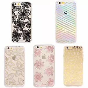 SONIX Clear Coat Case iPhone 6 6s Plus Phone Cover Slim Shockproof Floral Color - Picture 1 of 4