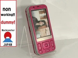 【Factice !】 Sony Ericsson W61S Cyber-shot (V-rose) au-japon téléphone portable qui ne fonctionne pas - Photo 1 sur 4