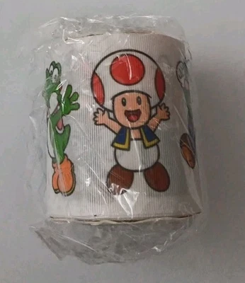 GROSGRAIN RIBBON  3" Super Mario 10 Yards - Image 1 of 3