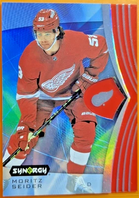 2023-24 Upper Deck Synergy #46 Moritz Seider Red a - Image 1 of 2