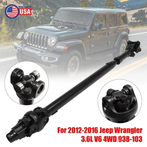 Front Driveshaft Prop Shaft for 2012 - 2016 Jeep Wrangler 3.6L V6 52123551AA OEM - Picture 1 of 13