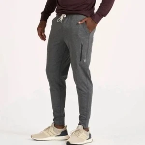 Vuori Men's Sunday Performance Jogger Pants Size M Grey Athleisure Lounge EUC - Picture 1 of 9