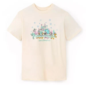 Camisa Felices Fiestas Pastel Castillo Mickey & Friends Walt Disney World 2025 2XL - Imagen 1 de 2