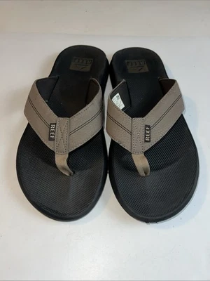 Sandálias Reef REEF ELEMENT TQT Masculina Tamanho 9 Chinelos Abridor de Garrafa Marrom - Imagem 1 de 4