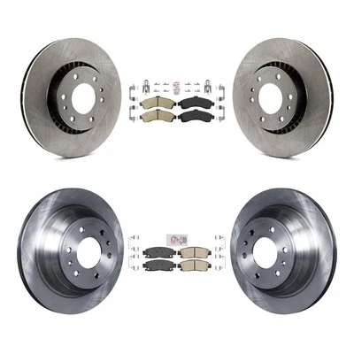 Economy Brake Rotors Front Rear for Chevrolet Trailblazer 2003-2004 oe46 Daily D - Image 1 of 4