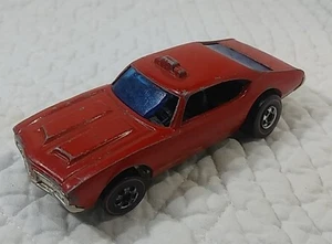 Vintage 1969 Hot Wheels Redline Chief Fire Olds 442 Red No Tampo (3" · 76mm) - Picture 1 of 10