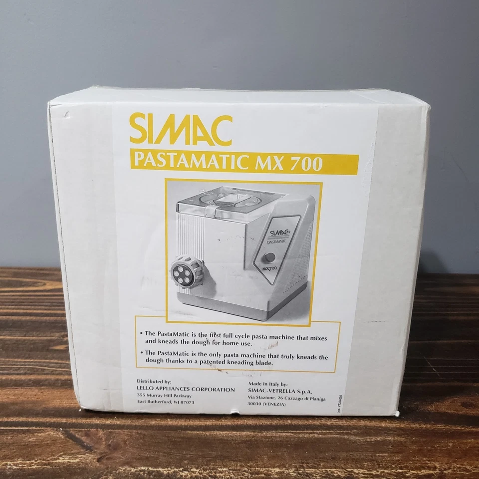 Simac PastaMatic MX700 Pasta Maker Made In Italy  - Image 1 of 4