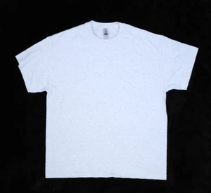 Gildan Ultra Cotton Adult Blank Plain Ash Gray T-Shirts Short Sleeve Sz XL 17 Pc - Picture 1 of 7