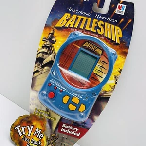 Vintage 2002 BATTLESHIP Electronic Hand Held Game Hasbro Milton Bradley NEW - Picture 1 of 12