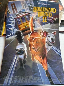 HOMEWARD BOUND II tolles original gerolltes 18 1/2 x 27 Filmplakat 1996 Promo - Bild 1 von 1