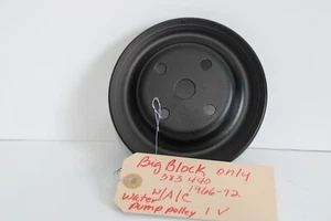 1966-72 Mopar Big Block A/C Water Pump Pulley 1 Groove 383 - Bild 1 von 4