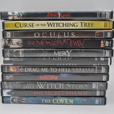 Lot 11 Witchcraft/Black Magic Horror Movies on DVD The Coven/Oculus/Mercy Foto 1 de 4