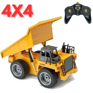 Rc Dump Truck Construction Equipment Vehicles Bulldozer Semi Excavator Remote - Picture 1 of 7
