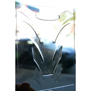 Paraserbatoio resinato TRASPARENTE TRANSPARENT TANK PAD PROTECTIVE "DETROIT" - Picture 1 of 1