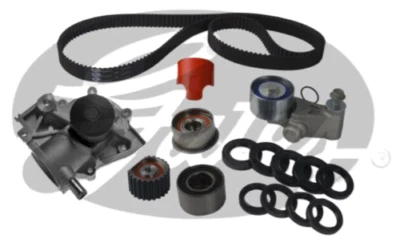 Gates Timing Belt Kit & Water Pump For Subaru Impreza Liberty Outback TCKHWPT304 - Image 1 of 2