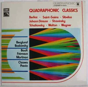 LP Berlioz / Sibelius / Tchaikovsky a.o. Quadraphonic Classics His Masters V - Bild 1 von 1