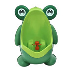 Cute Frog Potty Training Urinal Boy With Fun Aiming Target, Toilet Urinal Green