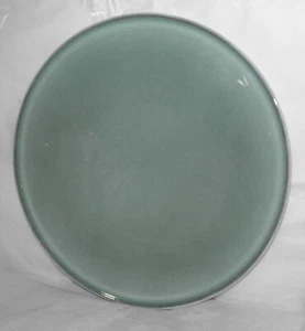 Vintage DENBY England REGENCY GREEN Large Round Serving or Cake Platter - Picture 1 of 3