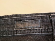 Kenneth Cole Regular Fit Jeans 42x30 Color Black 99%Cotton/1%Elastane