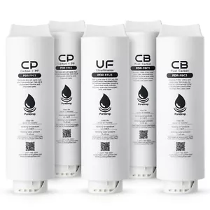 PureDrop PDR-F5-3CUW 2-Year Replacement Filter Cartridges for PDR-3CUW - Picture 1 of 8