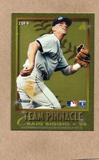 1996 team pinnacle card 2 craig biggio astros chuck knoblauch twins