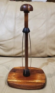 Vintage / Rare --  Kamenstein Freestanding Solid Wood Paper Towel Holder - Picture 1 of 24
