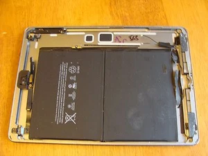 Apple iPad Air WIFI Case Rear Cover Battery, Speaker,Battery,Cameras,Batt 563 - Picture 1 of 6