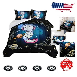 Cute Cartoon Axolotl Bedding Set for Kids - Soft Twin Comforter & Pillowcases - Picture 1 of 8