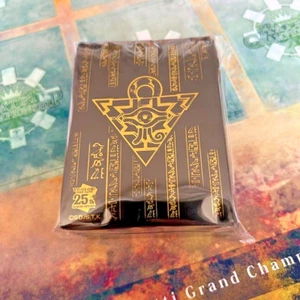 Yu-Gi-Oh! Card Protector Millennium Puzzle 100 Sleeve Black YCSJ YACS High Prize - Picture 1 of 1