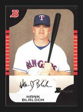 2005 Bowman Baseball #5 Hank Blalock