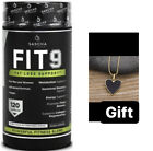 Fit 9 + Gift by Sascha Fitness fat loss support ORIGINAL- USA SELLER
