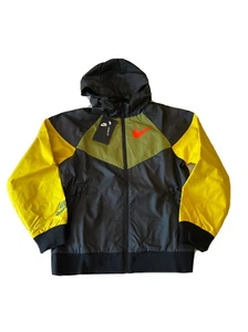 Nike Youth Boys Jacket Medium Rockin Gel Windrunner NWT Retail $70 DD9035-010 - Picture 1 of 7