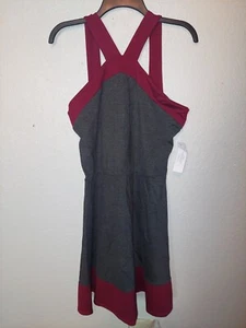 NWT Loveappella Colorblock Fit & Flare Dress Size XL - Picture 1 of 9