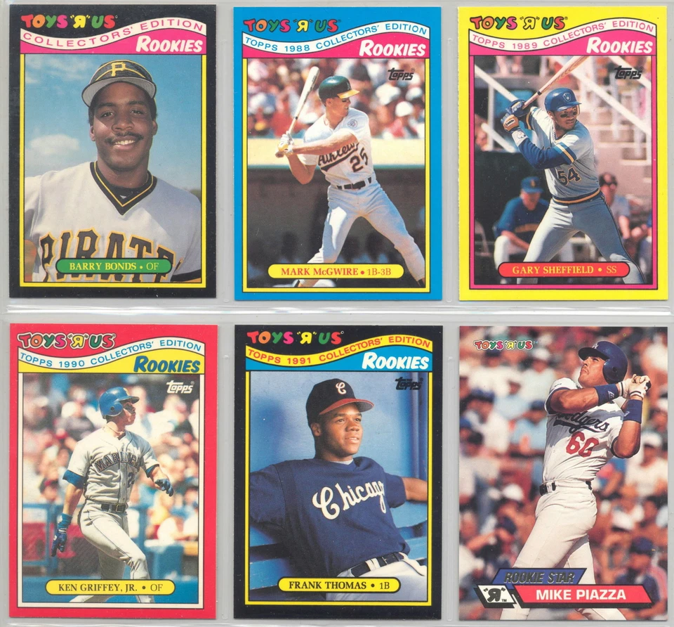 1987,1988,1989,1990,1991 Toys R Us Baseball Cards #1-33 You Pick! - Image 1 of 1