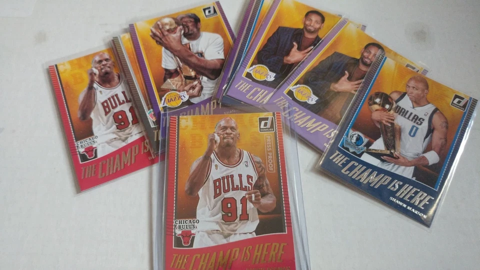 2017-18 Panini Donruss The Champ is Here NBA Basketball You Pick UPick List Lot - Image 1 of 1