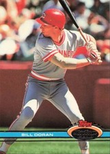 1991 Topps Stadium Club Bill Doran Cincinnati Reds #148