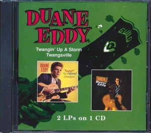 DUANE EDDY 2 Albums on 1 CD Twangin' Up A Storm + Twangsville *SEALED* - Picture 1 of 2