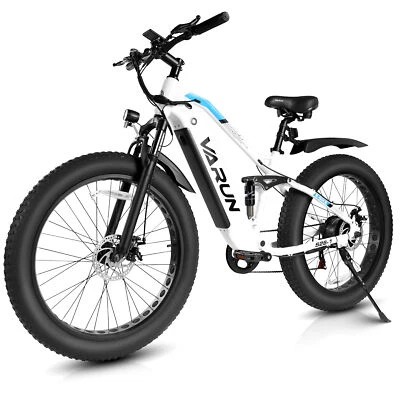 VARUN E Bike 26" *4.0" E-Fatbike Mountainbike Elektrofahrrad mit 48V Motor 120KM