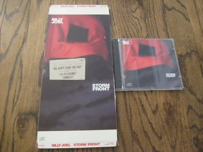Billy Joel Storm Front Longbox and original cd We Didn't Start The Fire - Image 1 of 4