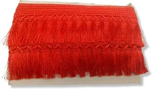 2" Jhalar Polyster Designer Lace for Dresses/Sarees/Lehengas/Decoration/Craft 9m - Picture 1 of 40