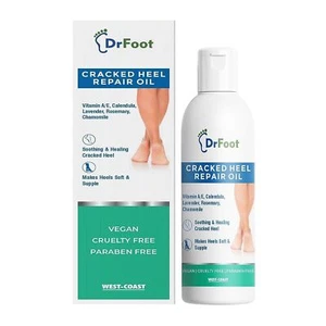 Dr Foot Cracked Heel Repair Oil for Soothing & Healing Cracked Heel – 100ml - Picture 1 of 6